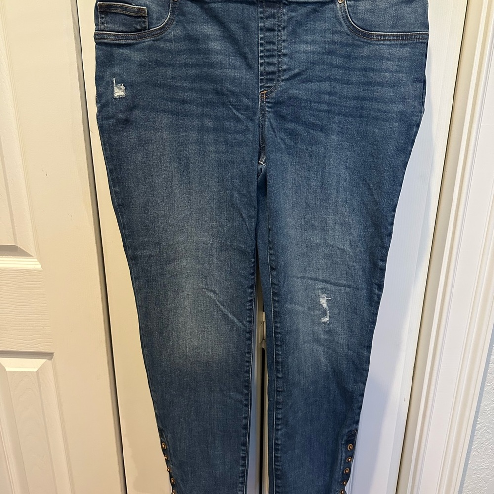 Chico's Blue Denim Jeggings